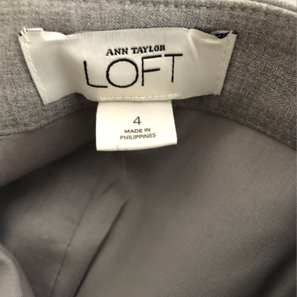 Ann Taylor LOFT Pencil Suit Skirt - Picture 3 of 4